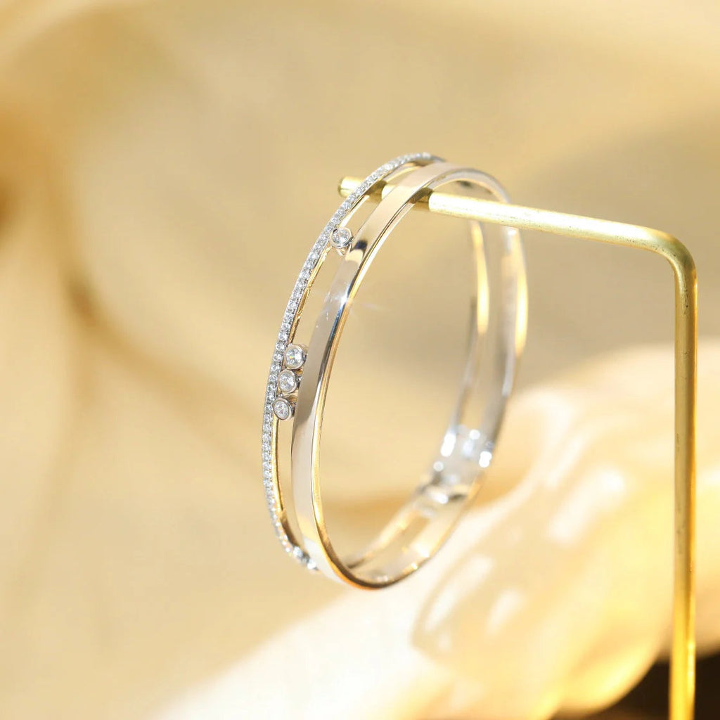 [Loco]Move Romane Diamond Bangle Bracelet