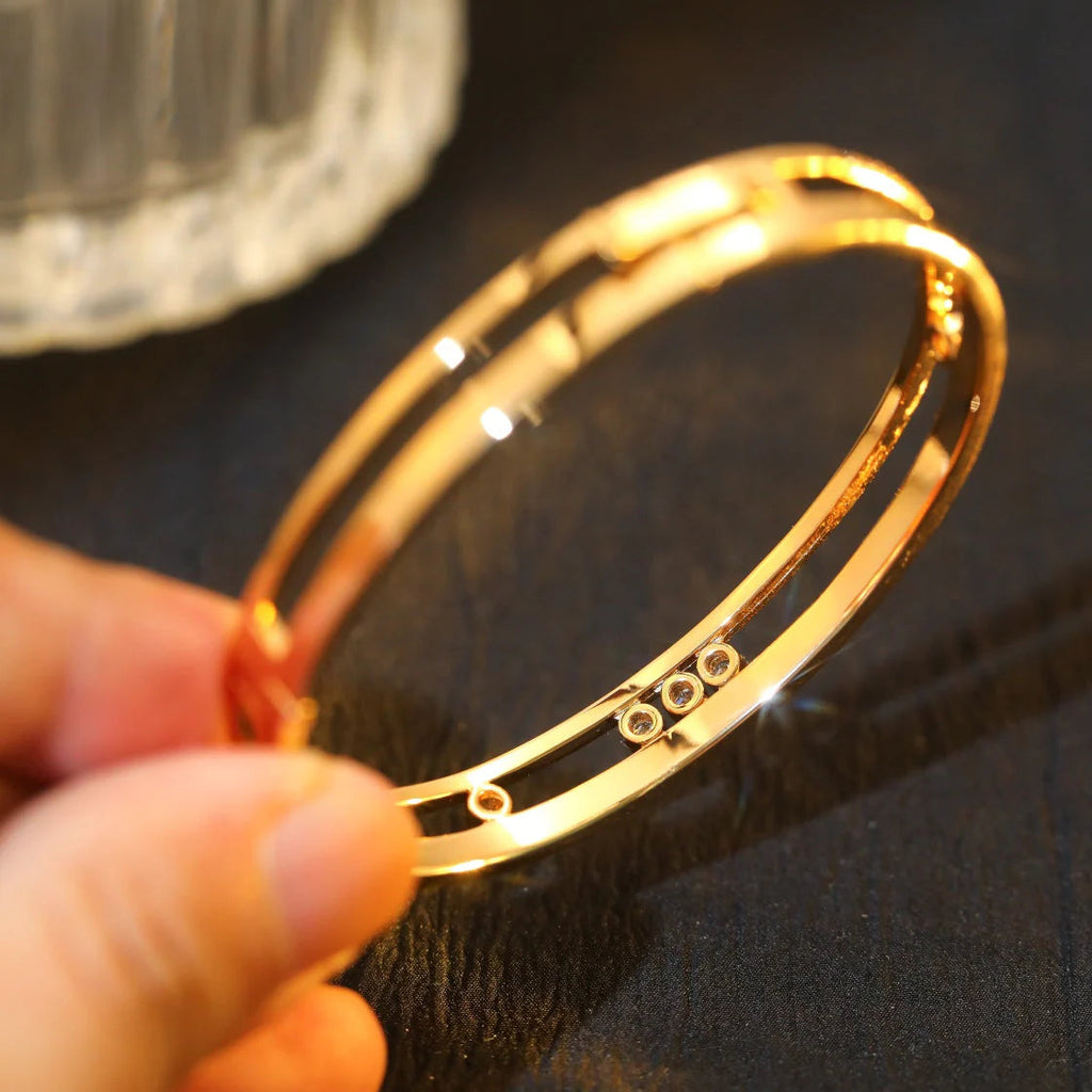 [Loco]Move Romane Diamond Bangle Bracelet
