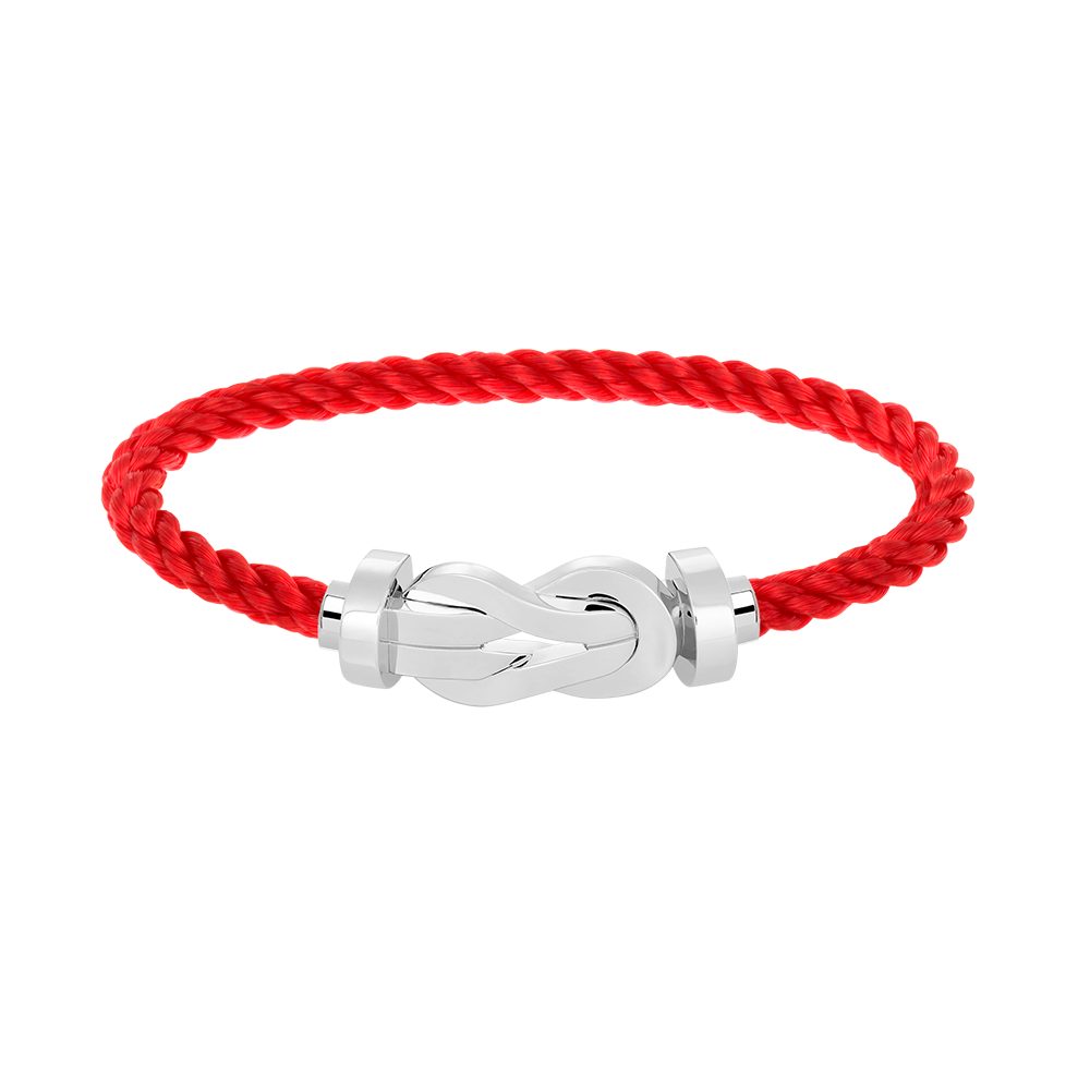 ¡®Loco¡¯CHANCE LARGE 8 FIGURE BUCKLE NO DIAMOND BRACELET SILVER