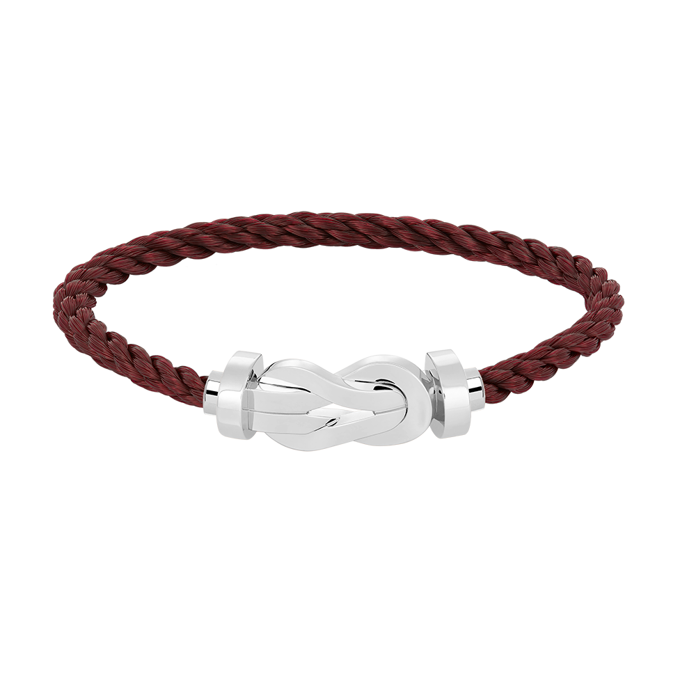 ¡®Loco¡¯CHANCE LARGE 8 FIGURE BUCKLE NO DIAMOND BRACELET SILVER