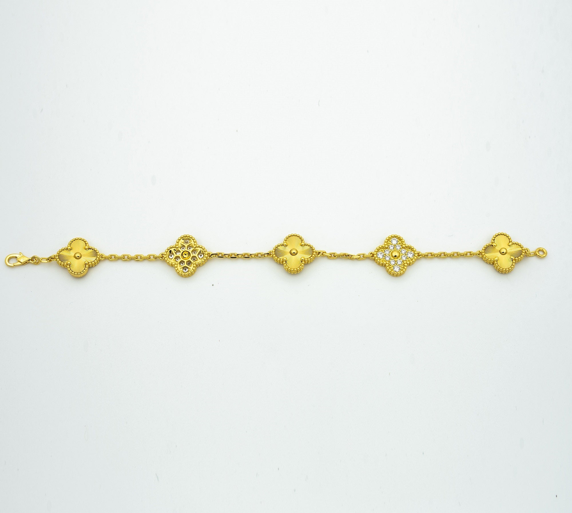 [Loco]New  CLOVER 5 MOTIF LASER BRACELET COLLECTION