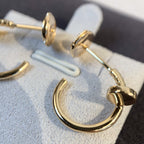 ¡®Loco¡¯JUSTE EARRINGS PINK GOLD