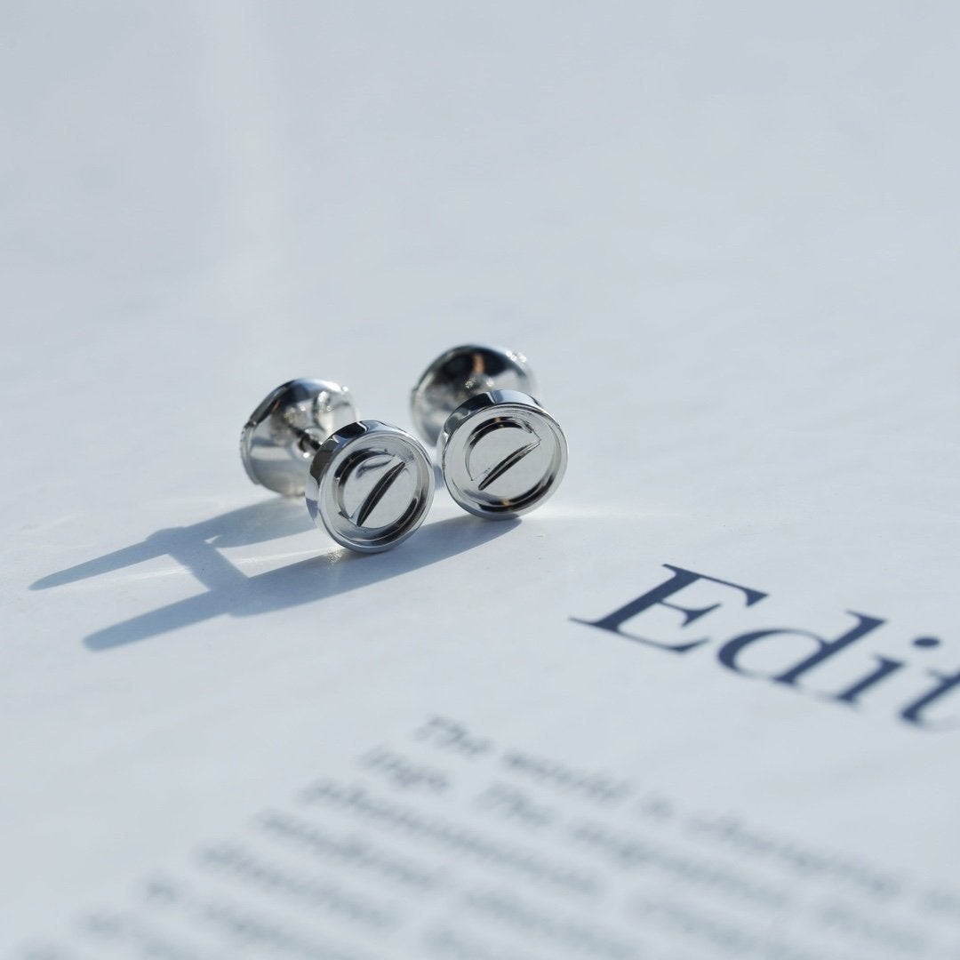 ¡®Loco¡¯LOVE EARRINGS SILVER 10MM