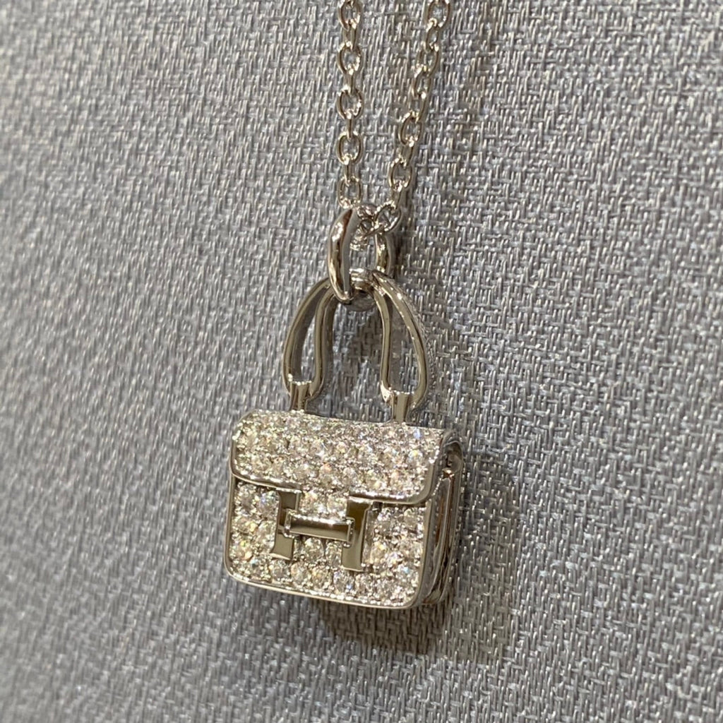 ¡®Loco¡¯CONSTANCE PEDANT DIAMOND NECKLACE