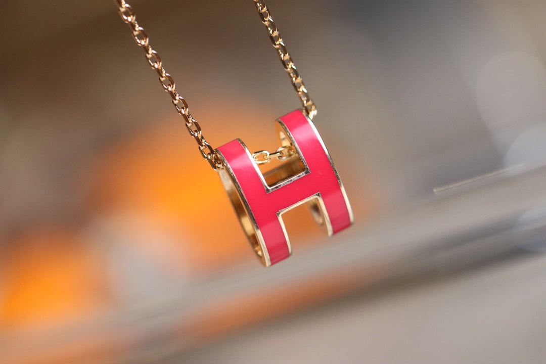 ¡®Loco¡¯POP H PEDANT PINK GOLD