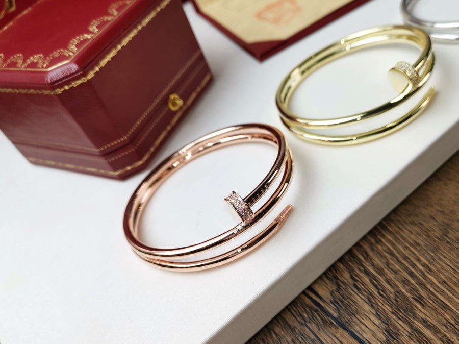 ¡®Loco¡¯JUSTE BRACELET 3.5MM DOUBLE ROW DIAMOND