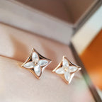 ¡®Loco¡¯STAR MOP PINK GOLD EARRINGS