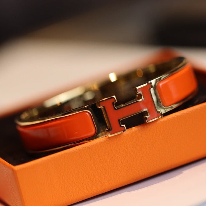 ¡®Loco¡¯H BRACELET 12MM GOLD