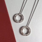 ¡®Loco¡¯LOVE NECKLACE ADJUSTABLE SILVER