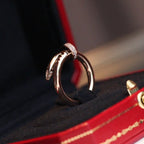¡®Loco¡¯JUSTE RING 2.65MM PINK GOLD DIAMOND