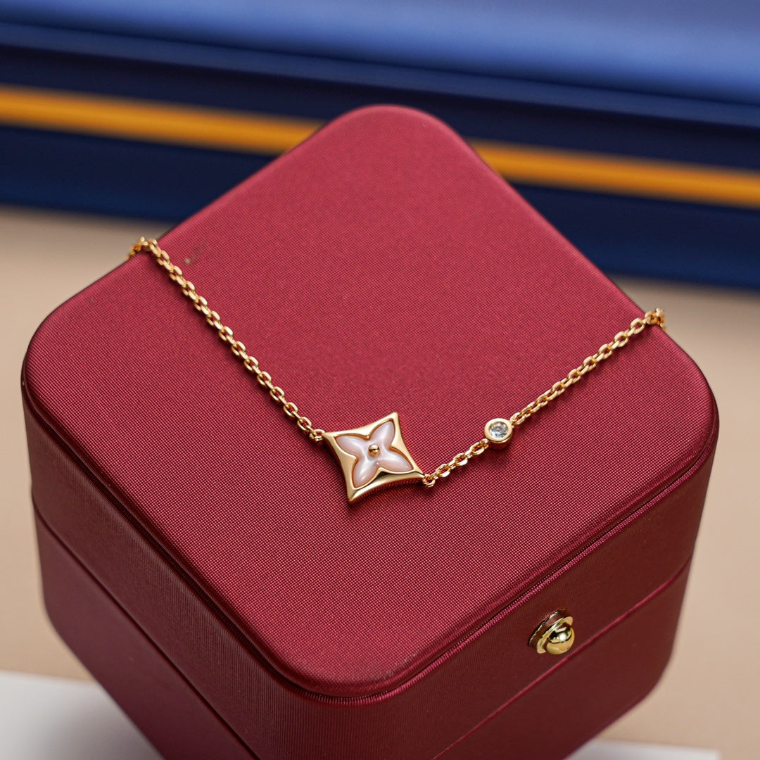 ¡®Loco¡¯STAR 1 DIAMOND PINK GOLD BRACELET