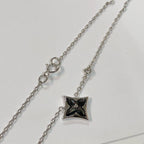 ¡®Loco¡¯STAR BLACK MOP NECKLACE