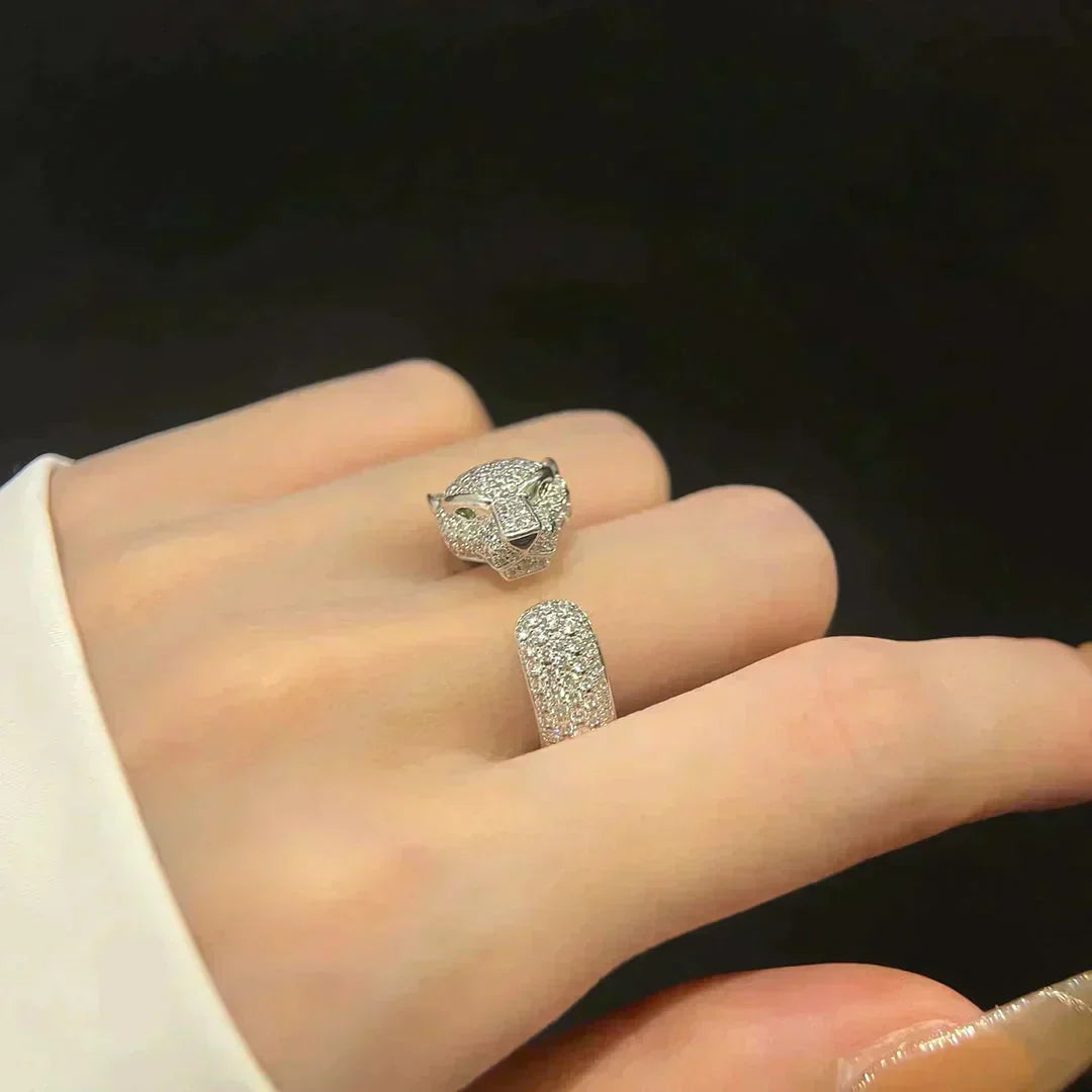 ¡®Loco¡¯PANTHERE 5.5MM ALL DIAMOND RING