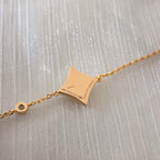 ¡®Loco¡¯COLOR STAR CARNELIAN PINK GOLD DIAMOND BRACELET