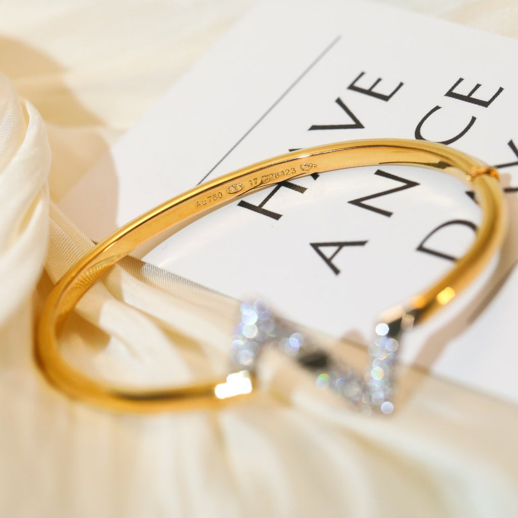 ¡®Loco¡¯VOLTE UPSITE DOWN GOLD DIAMOND BRACELET