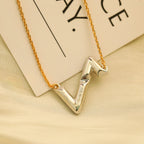 ¡®Loco¡¯VOLT SILVER DIAMOND PEDANT NECKLACE