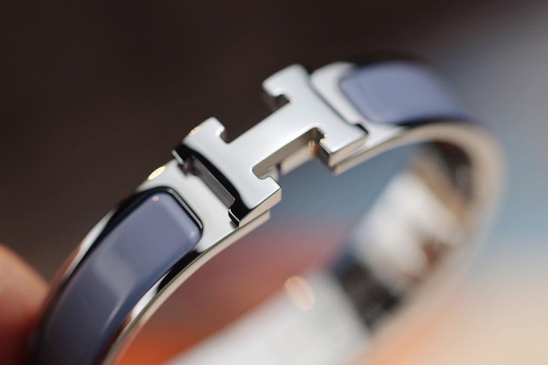 ¡®Loco¡¯H BRACELET 12MM BLUE GRAY
