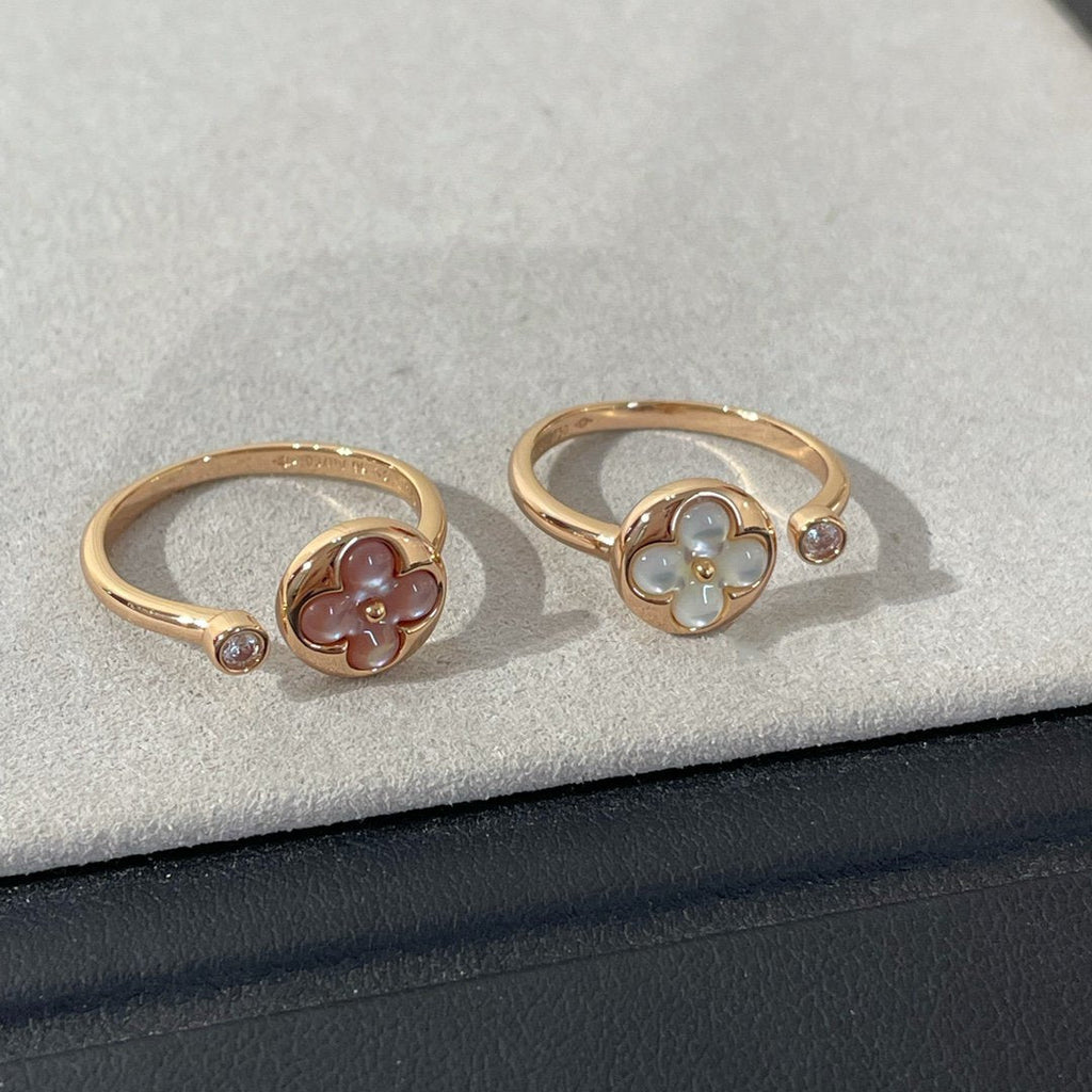 ¡®Loco¡¯SUN 1 DIAMOND PINK MOP RING