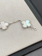 [Loco]New CLOVER WHITE PEARL MOP 5 MOTIF BRACELET COLLECTION