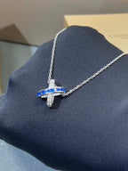 ¡®Loco¡¯LIENS DIAMOND SILVER NECKLACE