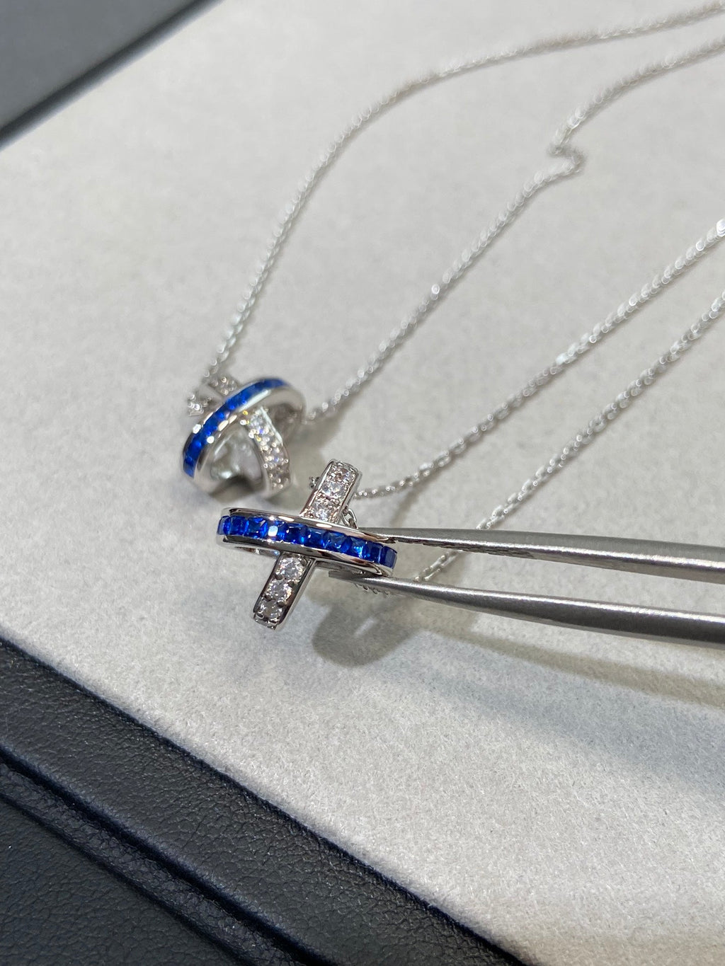 ¡®Loco¡¯LIENS DIAMOND SILVER NECKLACE