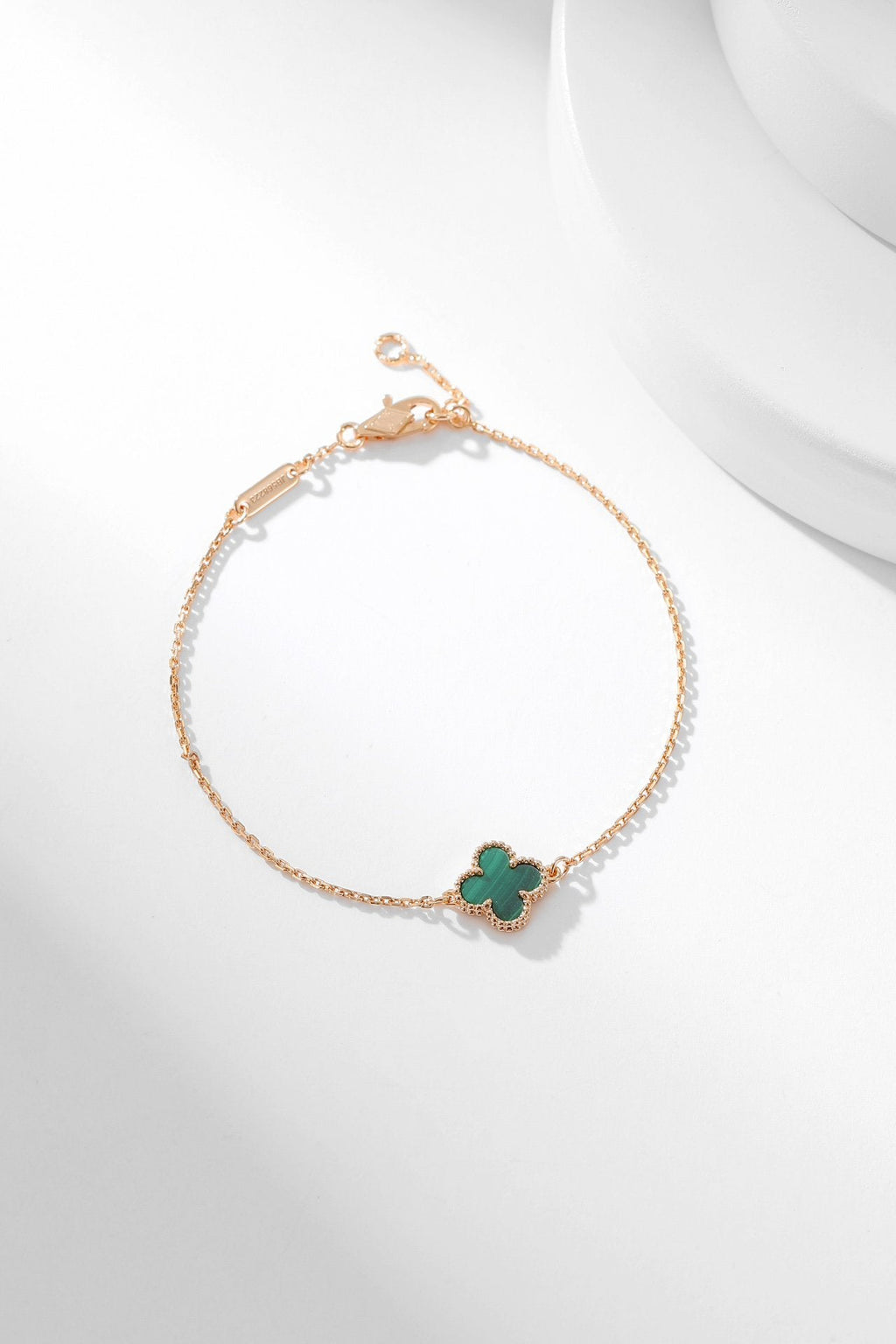 ¡®Loco¡¯CLOVER BRACELET MALACHITE 1 MOTIF