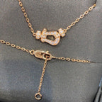 ¡®Loco¡¯FORCE 10 DIAMOND PINK GOLD NECKLACE MINI MODEL
