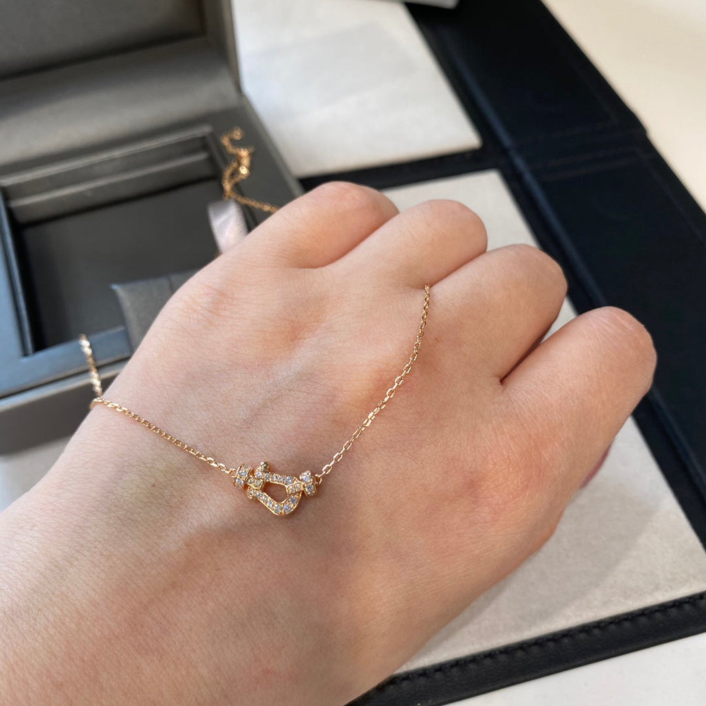 ¡®Loco¡¯FORCE 10 DIAMOND PINK GOLD NECKLACE MINI MODEL