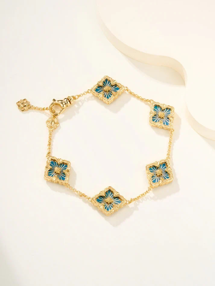 [Loco]B.C.L ENAMELED Five-Flower Bracelet£¨Various Colors)