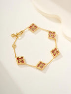 [Loco]B.C.L ENAMELED Five-Flower Bracelet£¨Various Colors)