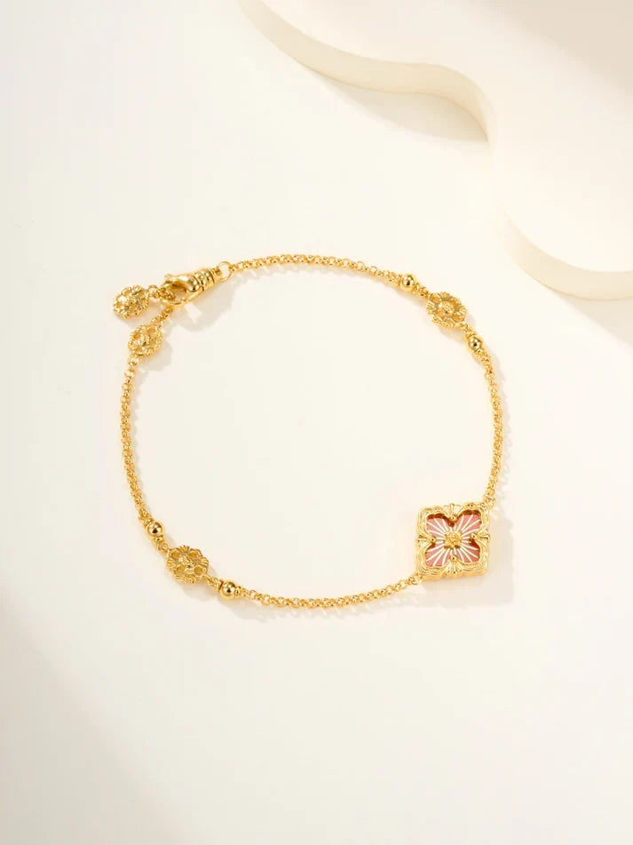 [Loco]B.C.L ENAMELED One-Flower Bracelet£¨Various Colors)