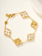 [Loco]B.C.L ENAMELED Five-Flower Bracelet£¨Various Colors) BIG SIZE