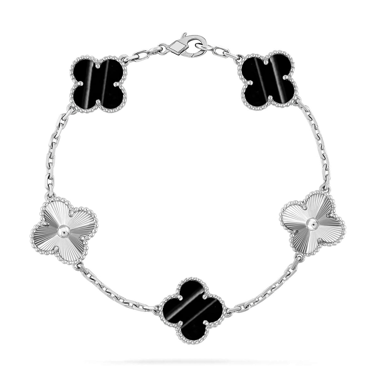 [Loco]New  CLOVER 5 MOTIF PULSAR STONE BRACELET COLLECTION