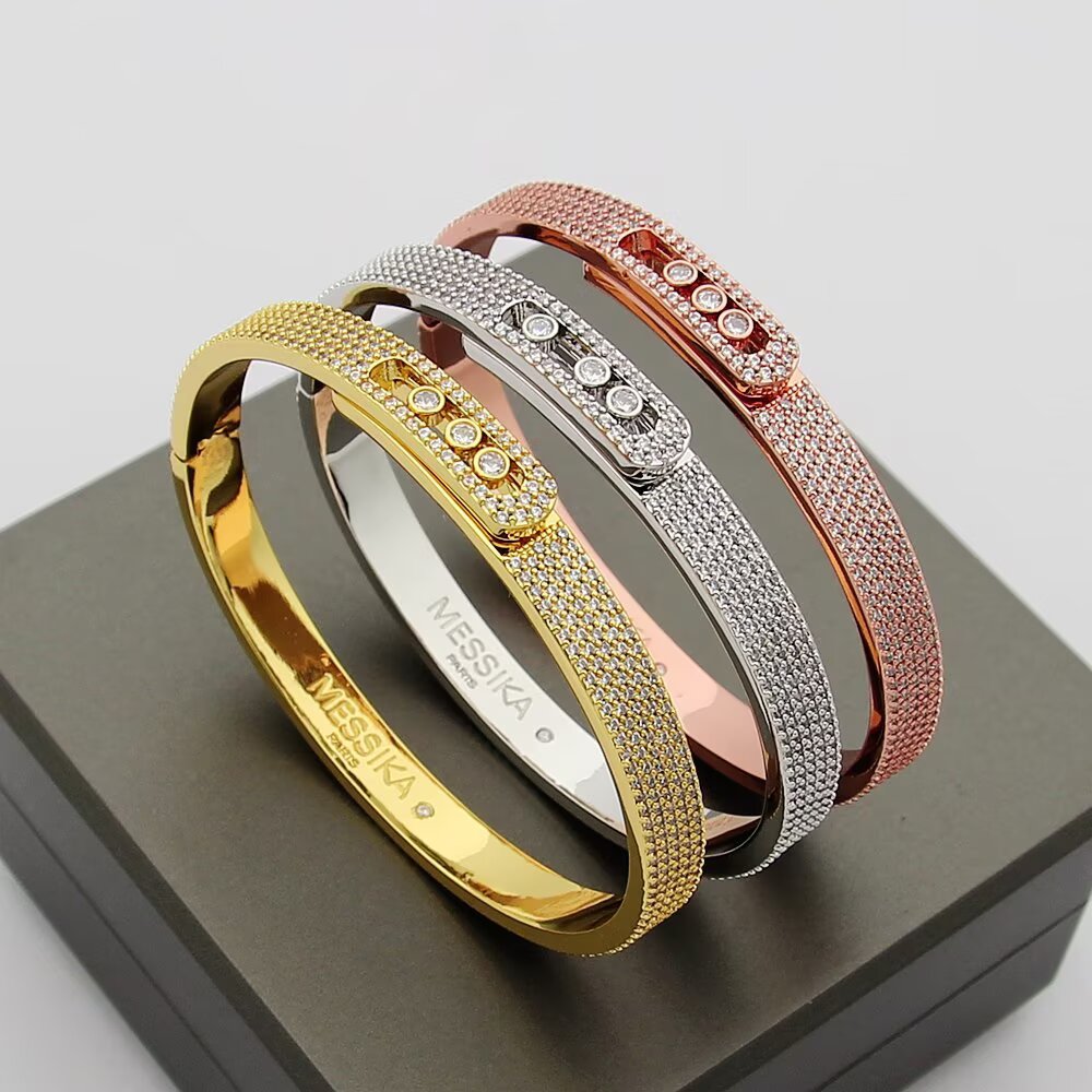 [Loco]Move Noa Full Pavé Diamond Bangle Bracelet