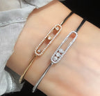 [Loco]Move Pavé Diamond Bangle Bracelet M