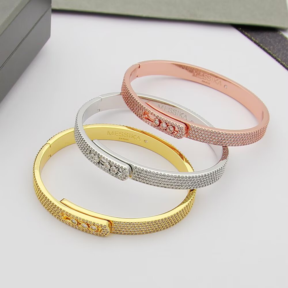 [Loco]Move Noa Full Pavé Diamond Bangle Bracelet