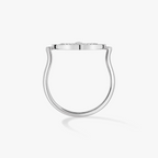 [Loco]LUCKY MOVE PAVED SILVER DIAMOND RING