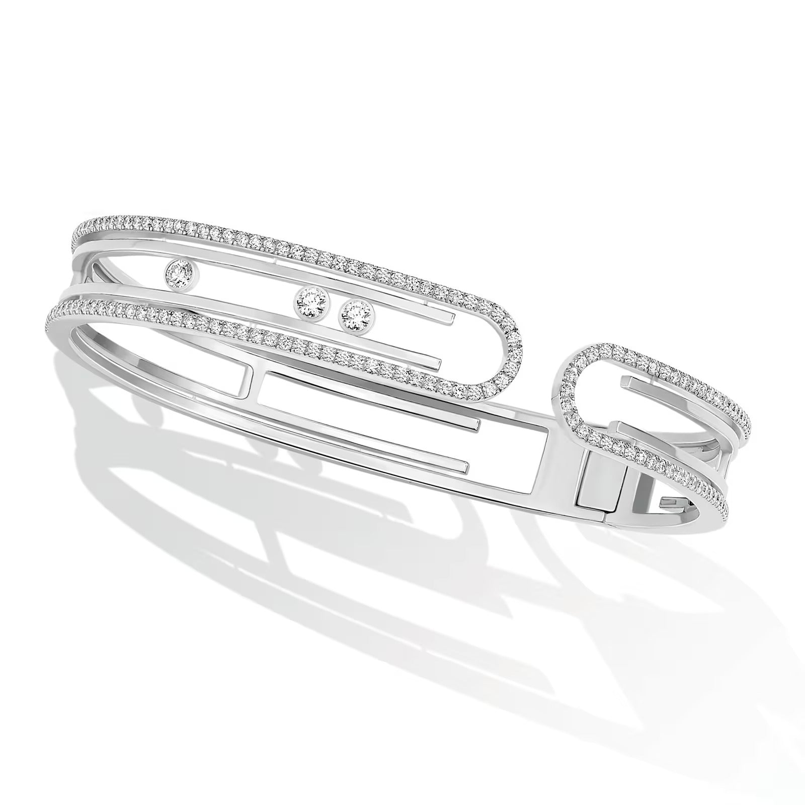 [Loco jewelrys]MOVE 10TH PAVED DIAMOND BRACELET