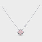 ¡®Loco¡¯SUN MOTIF PINK MOP SILVER BRACELET