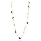 [Loco JURI]LUCKY SPRING BUTTERFLY 15 FLOWER NECKLACE