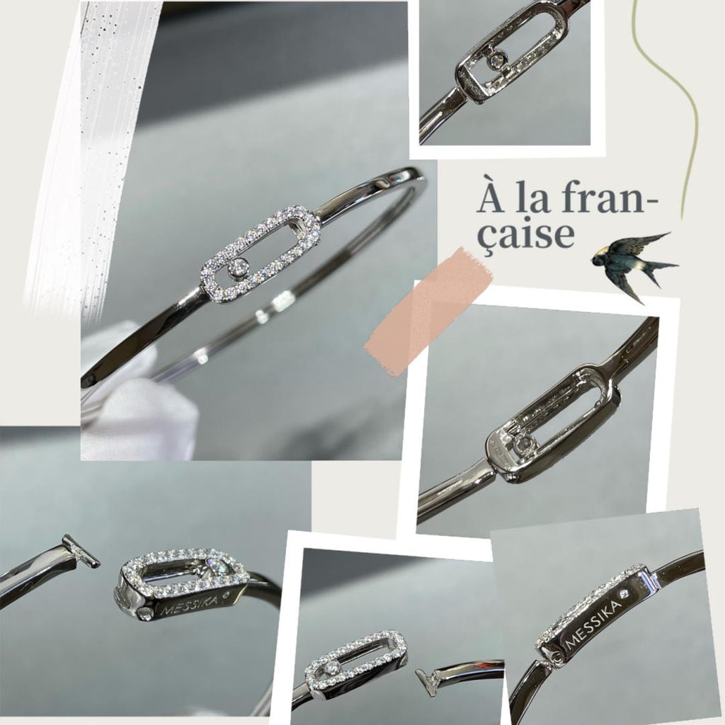 [Loco]Move Uno pavé flex bangle medium