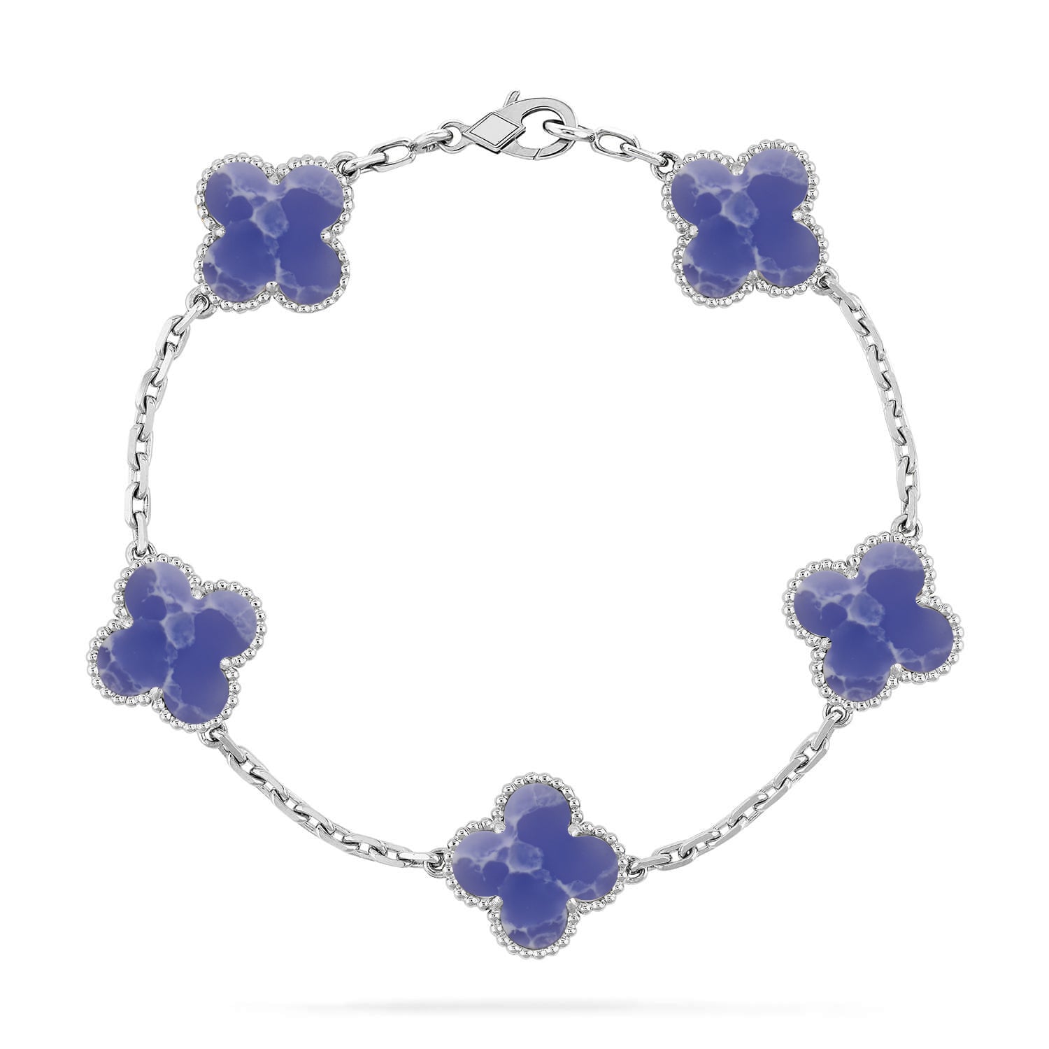 [Loco]New CLOVER 5 MOTIF BLUE VEINS BRACELET COLLECTION