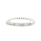 ¡®Loco¡¯KELLY CHAIN SILVER DIAMOND BRACELET