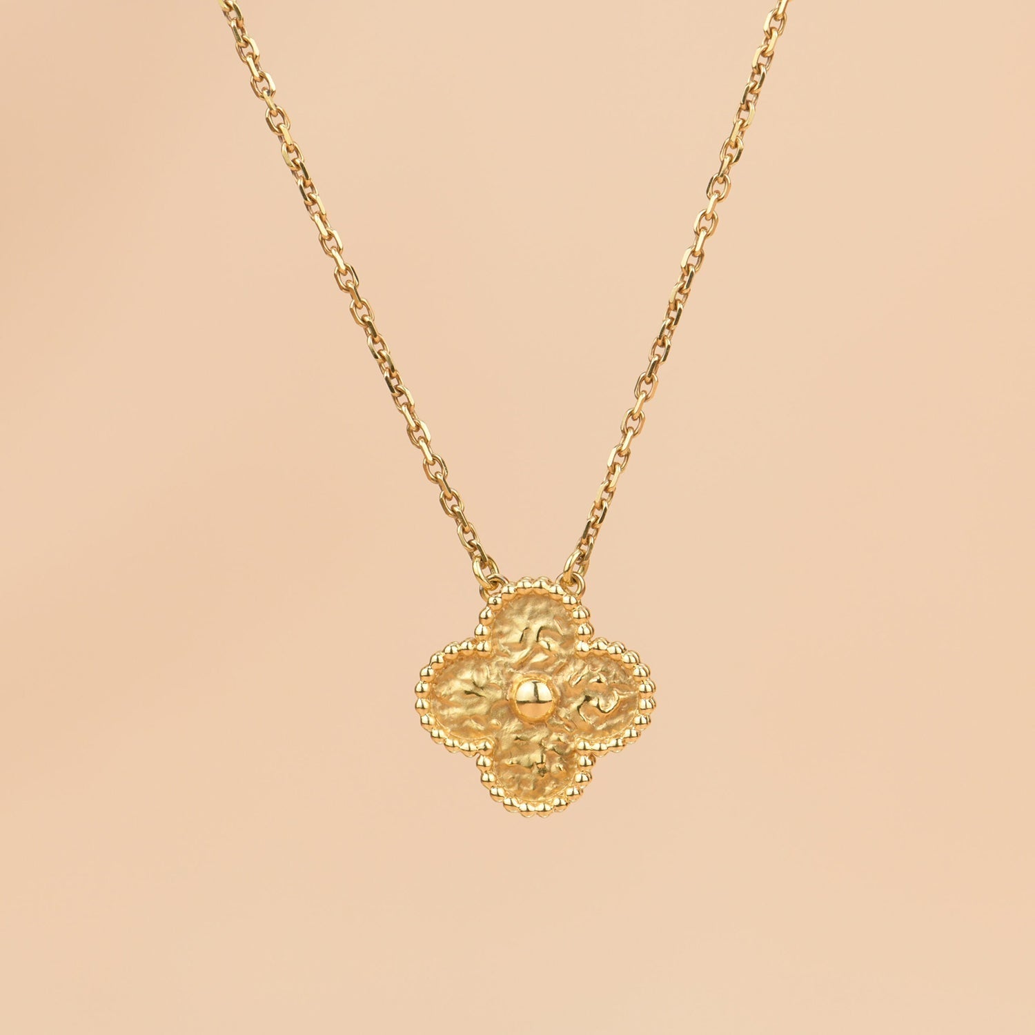 ¡®Loco¡¯CLOVER 15MM  BRONZING NECKLACE