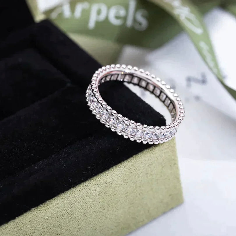 ¡®Loco¡¯PERLEE DIAMOND SILVER RING