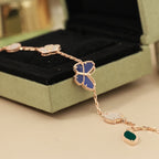 [Loco JURI]LUCKY SPRING BUTTERFLY 5 MOTIF BRACELET