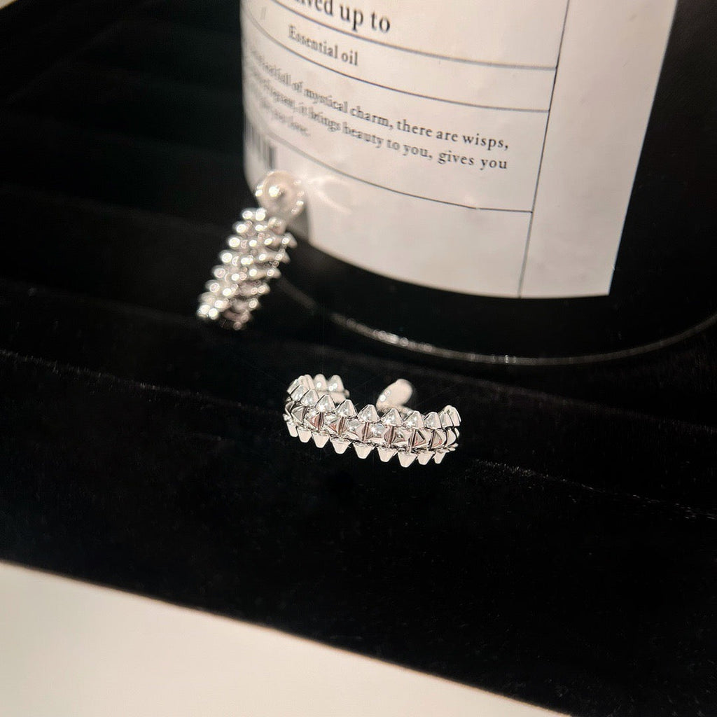 ¡®Loco¡¯CLASH SMALL HOOP EARRINGS