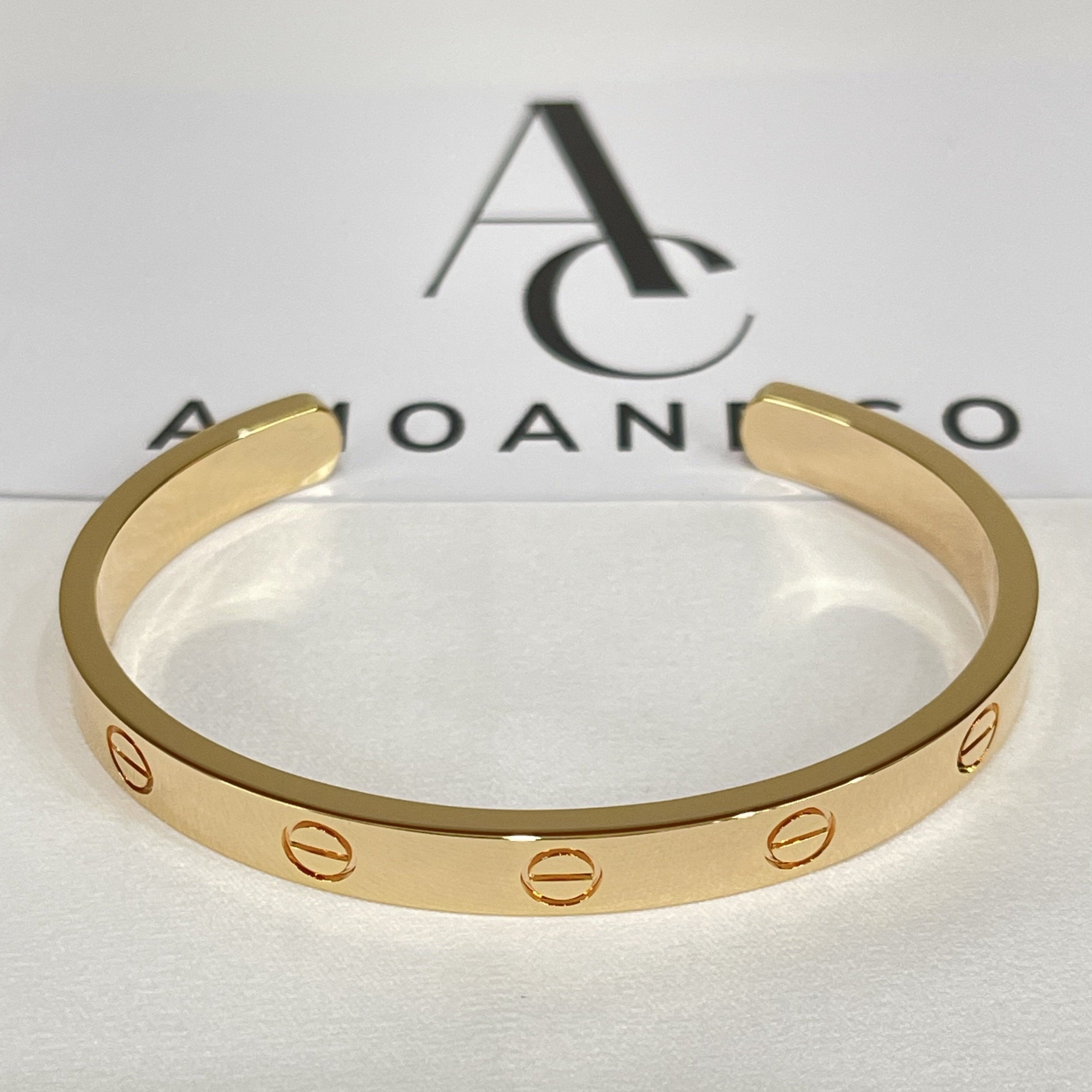 ¡®Loco¡¯LOVE BRACELET 6.1MM OPEN CUFF