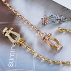 ¡®Loco¡¯FORCE LARGE HORSESHOE CLASP  METAL BRACELET