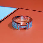 ¡®Loco¡¯H RING FULL DIAMOND